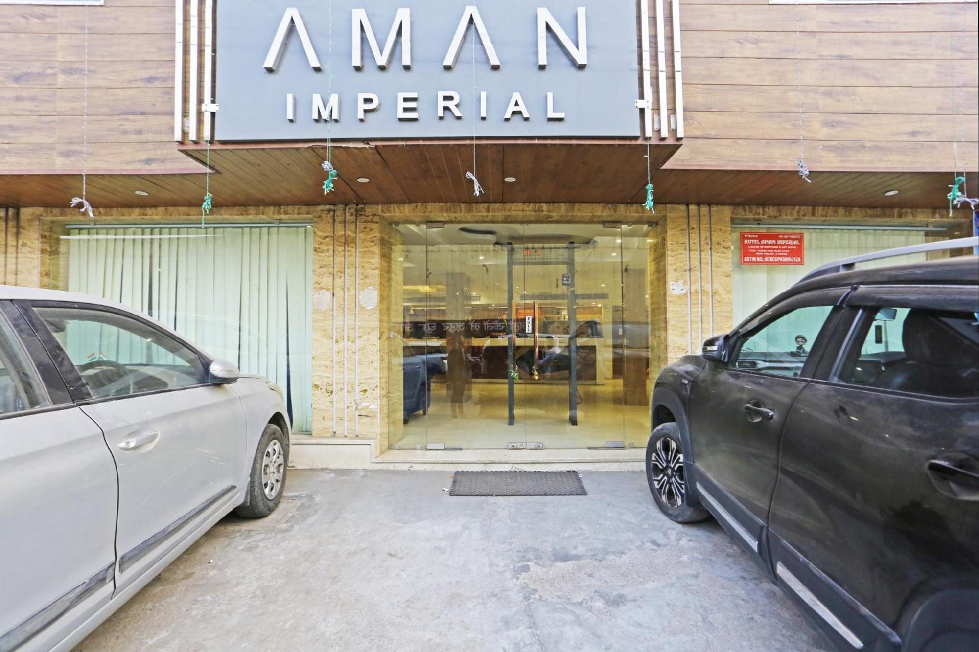 Hotel Aman Imperial Just A Minute Away From New Delhi Railway Station And Connaught Place Экстерьер фото